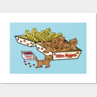 Kitten Nuggets Posters and Art